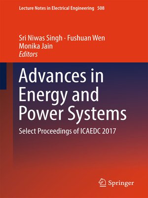 cover image of Advances in Energy and Power Systems